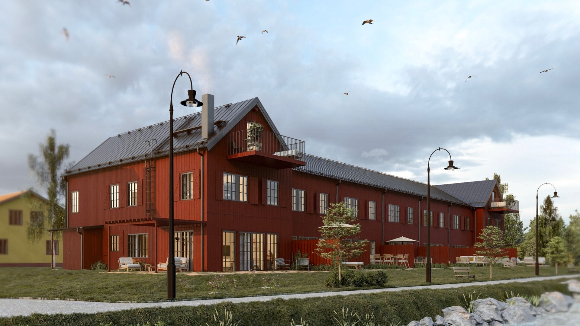 Ett fantastisk projekt i Forsbacka utanför Gävle med Kontrollbolaget som har helhetsansvaret inom arkitektur, konstruktion - från bygglov till färdiga hus