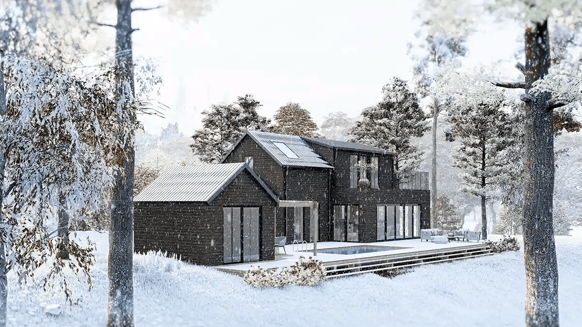 På Kontrollbolaget Åre kombinerar vi arkitektur, konstruktion och projektledning för att förverkliga din byggdröm i fjällmiljö.